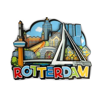 Matix Magnet Rotterdam - Cube Houses - Bridge and Euromast