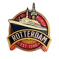Typisch Hollands Magnet Rotterdam - Kreuzfahrtschiff