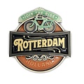 Typisch Hollands Magnet Rotterdam - Fahrrad