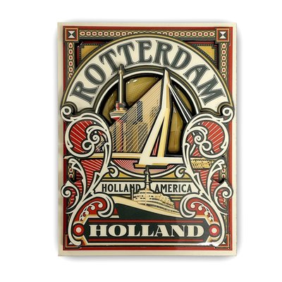 Typisch Hollands Magneet Rotterdam (Holland-America)