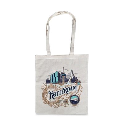 Matix Tas katoen Rotterdam City - Vintage