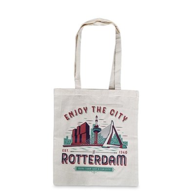Matix Cotton bag Rotterdam enjoy the City