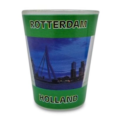 Typisch Hollands Schnapsgläser in Geschenkverpackung Rotterdam