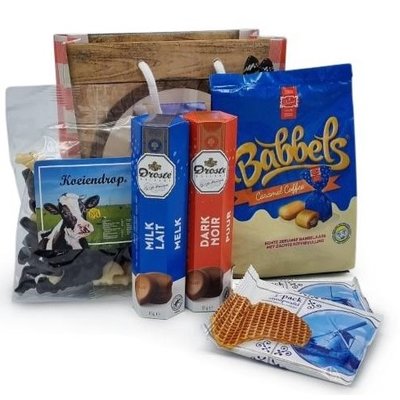 www.typisch-hollands-geschenkpakket.nl Hollandse lekkernijen -  Goodiebag oud Hollands