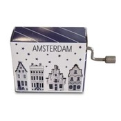 Typisch Hollands Music box - Delft blue - Evergreen (Barbara Streisand)