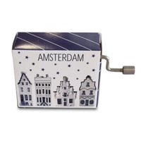 Typisch Hollands Music box - Delft blue - Evergreen (Barbara Streisand)