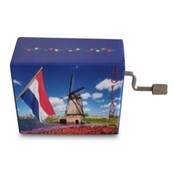 Typisch Hollands Muziekdoosje - Holland/Molen  - Fur Elise