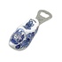 Typisch Hollands Bottle opener clog 8 cm - Delft - Bicycle -Facade houses