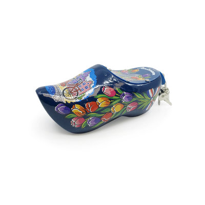 Matix Spaarklomp Wit - Blauw - Fiets en gevelhuisjes