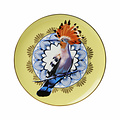 Heinen Delftware Wandteller Mandala Hop (Vogel)