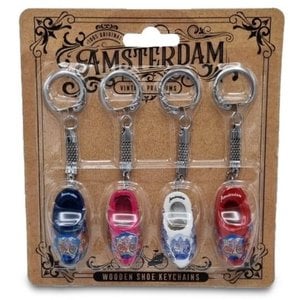 Clogs Keychain - Cheap Dutch souvenirs - www.typical-dutch-giftshop.com