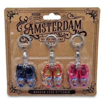 Typisch Hollands Clog keychains Discount card