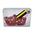 Matix Clog with sharpener and pencils Red