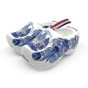 Typisch Hollands Souvenir clogs 8cm - Delft blue