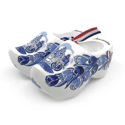 Matix Souvenir clogs 8cm - Delft blue