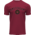 Holland fashion T-Shirt - Maroon Amsterdam - Logo Patch