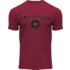 Fox Originals T-Shirt- Maroon  Amsterdam  - Logo-Patch