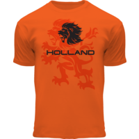 Holland fashion Orange T-Shirt (World Cup) Holland - (lion) - Kids