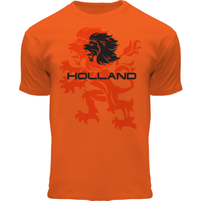 Fox Originals Oranje T-Shirt (WK) Holland - (leeuw)  - Kids
