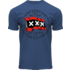 Fox Originals T-Shirt-Amsterdam-Flagge Rot Schwarz Rot XXX