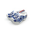 Matix Souvenir-Holzschuhe 6 cm – Delfter Blau