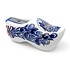 Typisch Hollands Pencil sharpener clog - Delft blue - Bicycle and facade houses