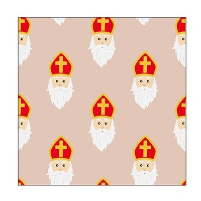 Typisch Hollands Napkins Sinterklaas print