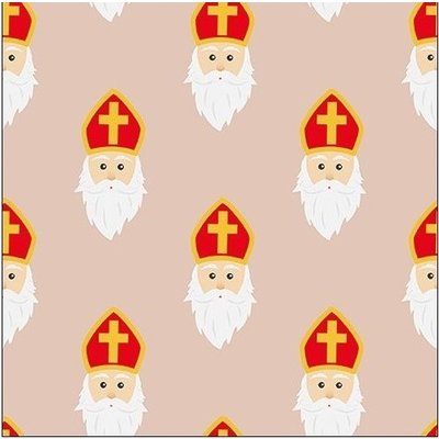 Typisch Hollands Napkins Sinterklaas print