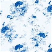 Typisch Hollands Napkins Delft Blue Roses