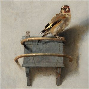 Museumgifts Holland Napkins the Goldfinch