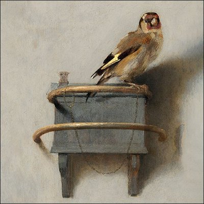 Typisch Hollands Napkins the Goldfinch