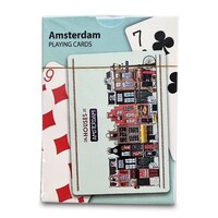 TTD Gifts Spielkarten Amsterdam - Fassadenhäuser