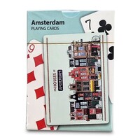 Typisch Hollands Speelkaarten Amsterdam - Gevelhuisjes