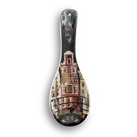 Typisch Hollands Spoon XL ( Spoonrest ) Color - gold Facade houses