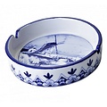 Heinen Delftware Delfts blauwe Asbak - Molenlandschap