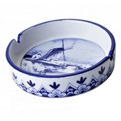 Heinen Delftware Delft blue Ashtray - Mill landscape