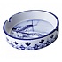 Heinen Delfts blauw Delft blue Ashtray - Mill landscape