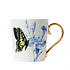 Typisch Hollands Luxury mug - Delft blue touch Butterfly (Koninginnenpage)