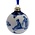 Heinen Delfts blauw Delft blue Christmas ball - Old Dutch children's games