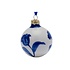 Heinen Delftware Delfter blaue Weihnachtskugel - Blaue Tulpe