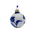 Heinen Delftware Delfts blauwe kerstbal - Blauwe tulp