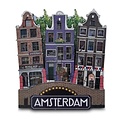 Typisch Hollands Magnet 3 houses Amsterdam - (shops and museum)