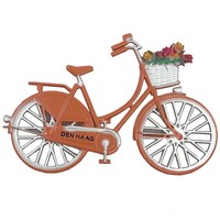 Matix Magneet  fiets oranje Den Haag