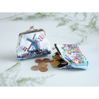 Typisch Hollands Clip-Wallet Dutch windmill landscape