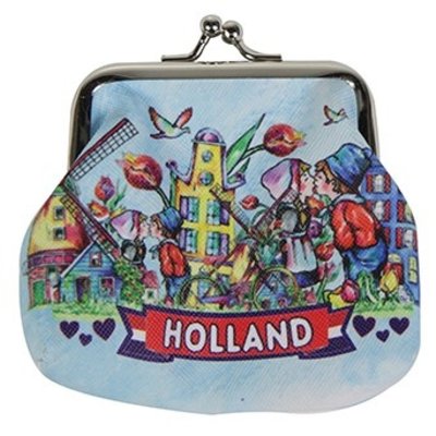 Typisch Hollands Knip-Wallet Holland - Kissing couple