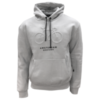 Holland fashion Hooded sweater - Amsterdam Bike Town (Embossed)