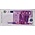 Typisch Hollands Schokoladentafel – 500-Euro-Banknote – 100 Gramm