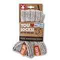 TTD Gifts Wollen sokken - Nederlands wol - Heren (maat 40-46)  15% wol