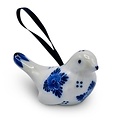 Typisch Hollands Christmas tree decoration - Bird - Delft blue