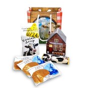 www.typisch-hollands-geschenkpakket.nl Niederländische Köstlichkeiten - COW-die-bag - Kuhriegel und Lakritze